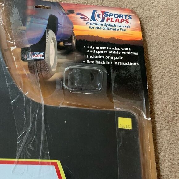 Michael Waltrip 15 NASCAR Sports Flaps Premium Splash Guards *New, no hardware* - Picture 3 of 5
